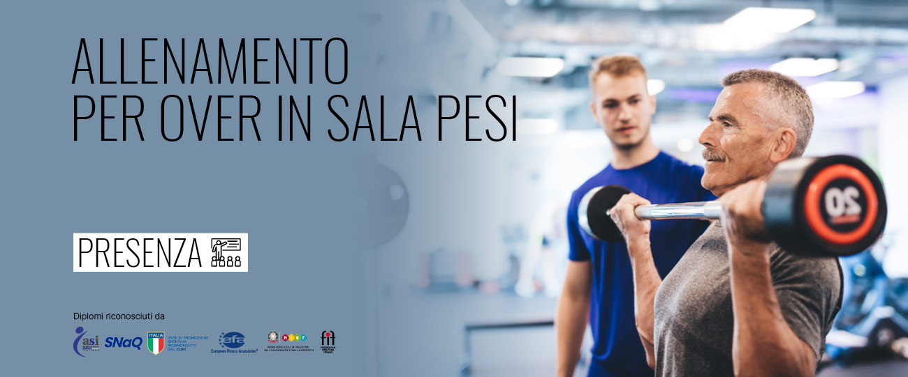 allenamento over sala pesi